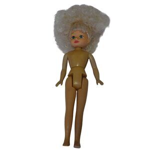 Vintage Kid Kore 1990s Blonde Fashion Doll Blue Eyes 7.5 Inch